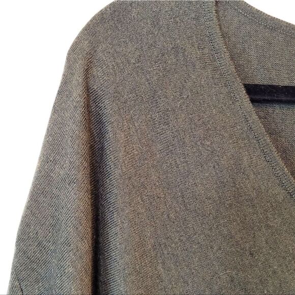 Kerisma Women's Green Over Sized Pocket Drop Shoulder Sweater Size S/M - Picture 4 of 5